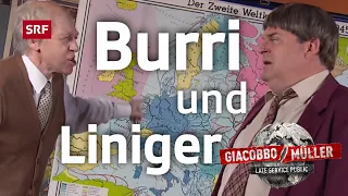 Burri wird von Liniger geholfen | Giacobbo / Müller | Comedy | SRF