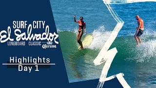 HIGHLIGHTS Day 1 // Surf City El Salvador Longboard Classic Presented By Corona