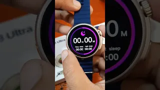 Z78 Ultra Smartwatch Menus - Quick Glance