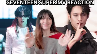 FIRST REACTION TO SEVENTEEN ’Super’ M/V - I LOVE SEVENTEEN