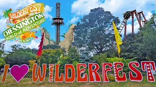 WILDERFEST Full Walkthrough at Chessington World of Adventures (July 2022) [4K Ultra Wide]