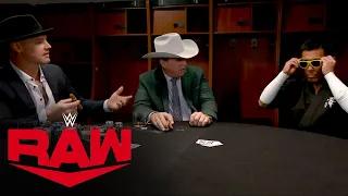 Akira Tozawa ruins JBL and Baron Corbin’s Texas Hold’em game: Raw, Nov. 14, 2022