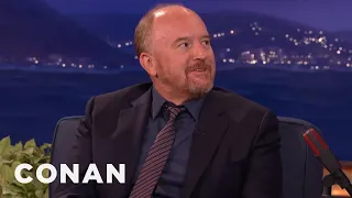 Louis C.K. Got Paul Simon To Write His Theme Song | CONAN on TBS