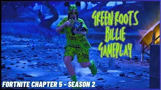 FORTNITE Chapter 5 - Season 2 GREEN ROOTS BILLIE Skin Gameplay.