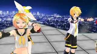 【MMD第二回STONE祭】【鏡音リン・レン】Last Night,Good Night 【MMD】カバーver その② 1080p【STONE式xらぶ式】 sm34086757