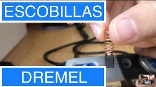 Como cambiar las escobillas al DREMEL