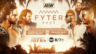 FULL MATCH - Kenny Omega & "Hangman" Adam Page vs. Private Party: AEW Fyter Fest, July 8, 2020