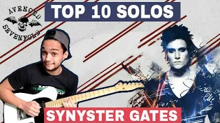 TOP 10 SOLOS SYNYSTER GATES AVENGED SEVENFOLD ( TOP 10 SOLOS A7X)