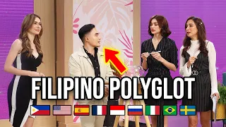 This Filipino Polyglot can speak in 9 Languages