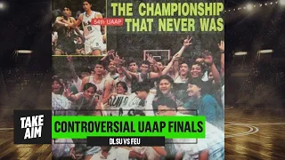 Controversial Finals - La Salle vs FEU | UAAP 1991