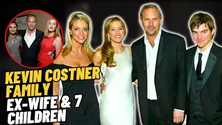 KEVIN COSTNER & FAMILY: THE ACTOR WITH HIS EX-WIFE & 7 CHILDREN