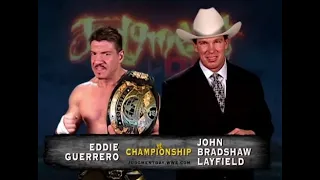 Judgement day 2004 , Eddie Guerrero VS JBL