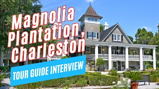 History of MAGNOLIA PLANTATION, CHARLESTON SC, USA | Tour Guide Interview