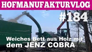 VLOG#184 JENZ Cobra sorgt für weiches Bett mit Holz! Hofmolkerei Farmvlog