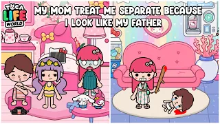 My Mom Hate Me Because I Am Looking Like My Dad 🙅🏻‍♀️😤| Story | Toca Life Story 🌏