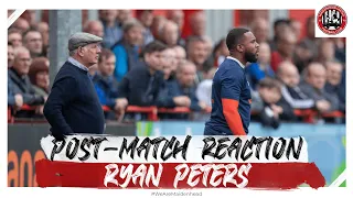 🎙POST-MATCH REACTION vs Altrincham (Ryan Peters)