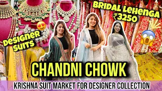 DESIGNER LEHENGA & SUITS Shopping in Chandni Chowk | Bridal Lehenga in *3450 ONLY* | Dilli ki Ladki