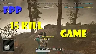 FPP GAME WITH 15 KILLS | 15k |  (Ring of Elysium)