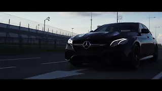 Night Lovell --  Material Female   2020   E63 S AMG    Power Drift