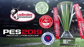 SCOTTISH PREMIERSHIP OFFICIALLY LICENSED IN PES 2019