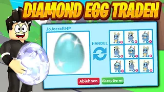 Was TRADEN Leute für mein DIAMOND EGG in Adopt Me ? (Krass) | Roblox/Deutsch