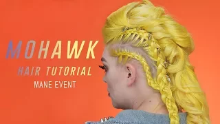 How to Create a Twisted Braid Mohawk | ipsy Mane Event