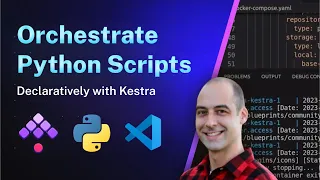 Automate and Orchestrate Python Scripts Using Kestra VS Code Editor