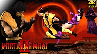 Mortal Kombat II - Scorpion (Arcade / 1993) 4K 60FPS