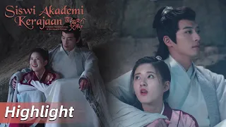 Highlight EP10 Yan Yunzhi dan Sang Qi terkurung dalam goa | Siswi Akademi Kerajaan | WeTV【INDO SUB】