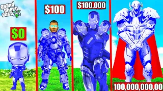 UPGRADING POOR FRANKLIN BLUE IRONMAN TO RICH GOD FRANKLIN BLUE IRONMAN IN GTA 5