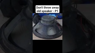 Don't throw away old speaker #diy #homemade #weldingmask