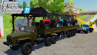 КУПИЛ НОВУЮ ТЕХНИКУ В КОЛХОЗ. FARMING SIMULATOR 22