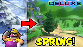 What If Mount Wario Took Place In Spring? (Mario Kart 8 Deluxe)