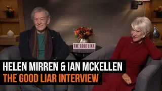 Dame Helen Mirren & Sir Ian Mckellen | THE GOOD LIAR INTERVIEW