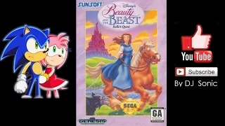 Disney's Beauty and the Beast: Belle's Quest [RUS] (Sega Genesis) - Longplay