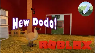 Hatching as a Dodo! Let's Play Roblox Feather Family Dodo Update
