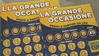 Gratta e vinci la grande occasione