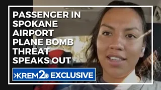 KREM 2 Exclusive: Passenger in Spokane Airport bomb threat speaks out