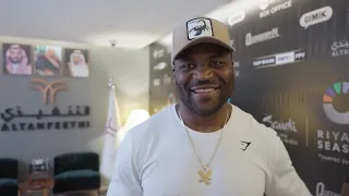 Francis Ngannou arrives to Saudi Arabia for Tyson Fury bout