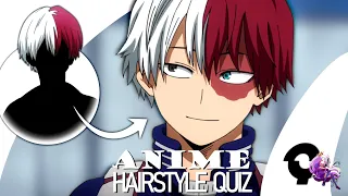 ANIME HAIRSTYLE QUIZ | 25 Characters (Very Easy-Very Hard)