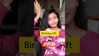 Nykaa sent me a Birthday Gift 🎁 #shorts #ytshorts #nykaahaul #nykaaunboxing #viral #birthdaygift