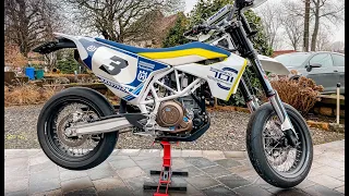 Husqvarna 701 Supermoto Akrapovic SOUNDCHECK I Exhaust Sound