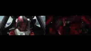 STAR TREK V THE FINAL FRONTIER & STAR WARS THE FORCE AWAKENS Trailer Mashup Side by Side Comparison