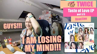 TWICE - Taste of Love EP / Listening party (Part 1/3) - Reaction