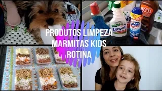 Produtos limpeza testados/marmitas kids/rotina em casa - Keuzinha Alice