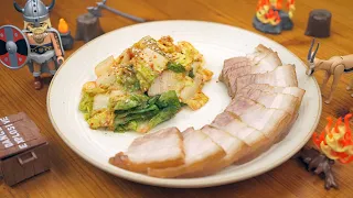 Sweet & Tender Suyuk (Pork Belly) Using only Apples and Onions ::  Simple Korean Trending Recipe