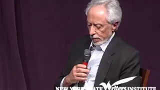 J.M. Coetzee and Paul Auster at the NYS Writers Institute in 2012