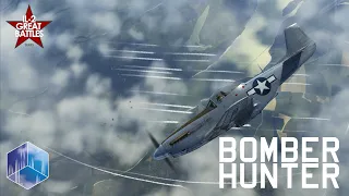 Bomber Hunter | Bf-109-G14 | IL-2 VR Multiplayer Gameplay