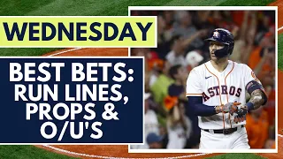 Wednesday's Best Bets- MLB Playoff Picks, Run Lines, Props & More! Astros? Dodgers?! (October 20th)