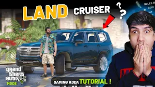 HOW TO INSTALL TOYOTA LAND CRUISER IN GTA 5 | GTA 5 Mods 2024 | Gaming Adda